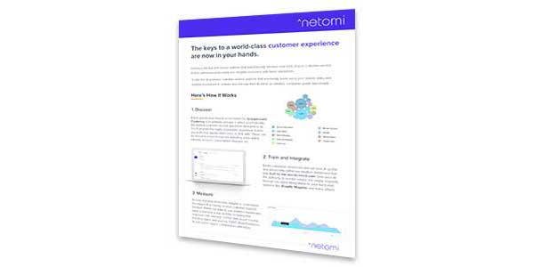 The Netomi Platform: One stop, self-service platform