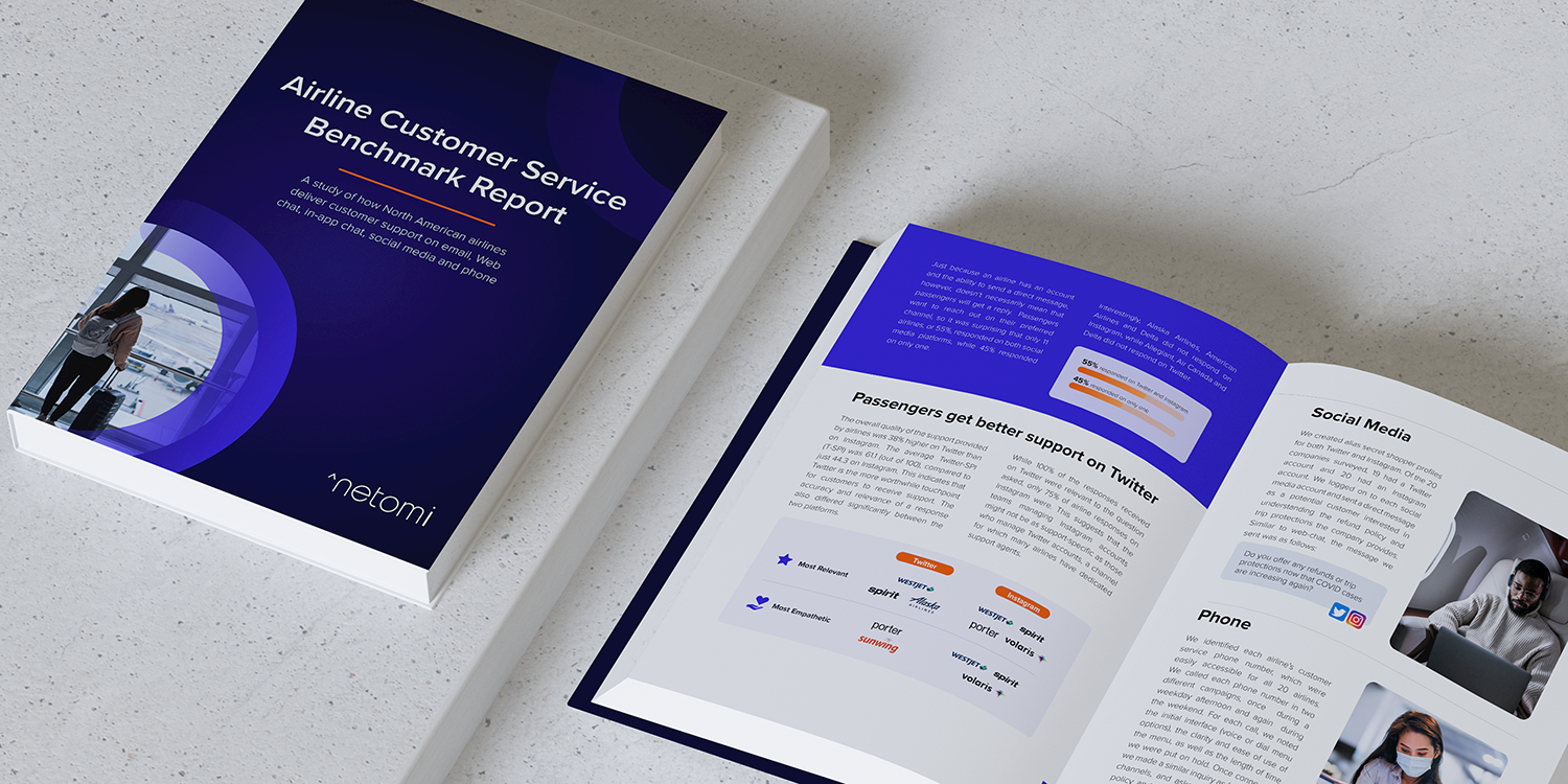 Customer Service Benchmark Report:
North American Airlines – Edition 2022.