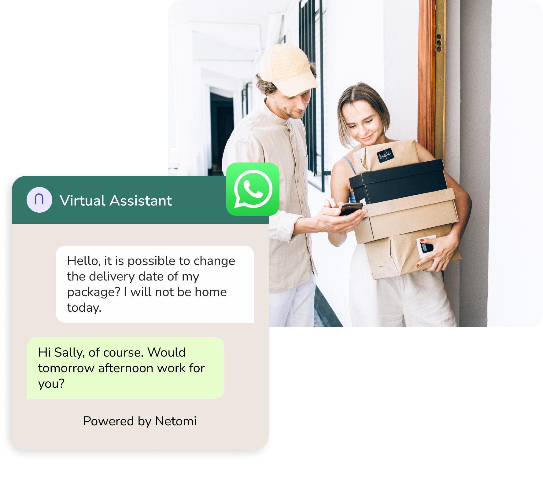 AI Customer Support integrated with messenger platforms