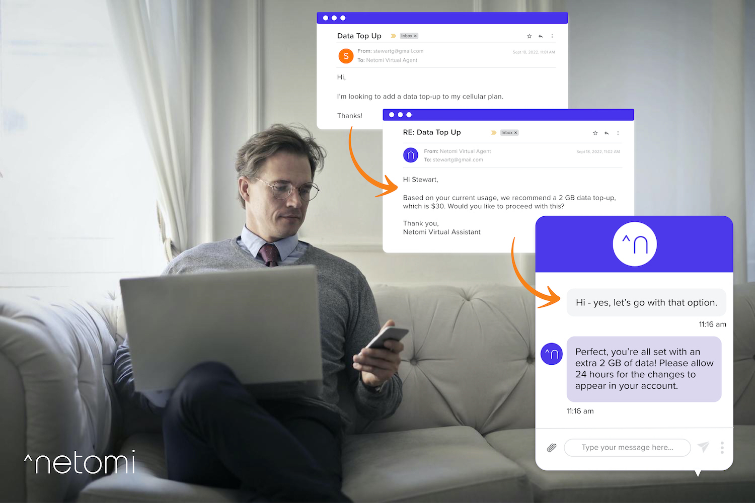 The Power of Email and Chat: Connect Your CX Support...