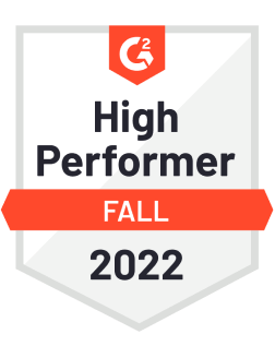 G2 High Performer Fall 2022